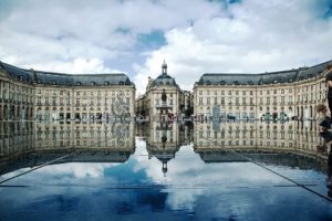 Place de la Bourse à Bordeaux